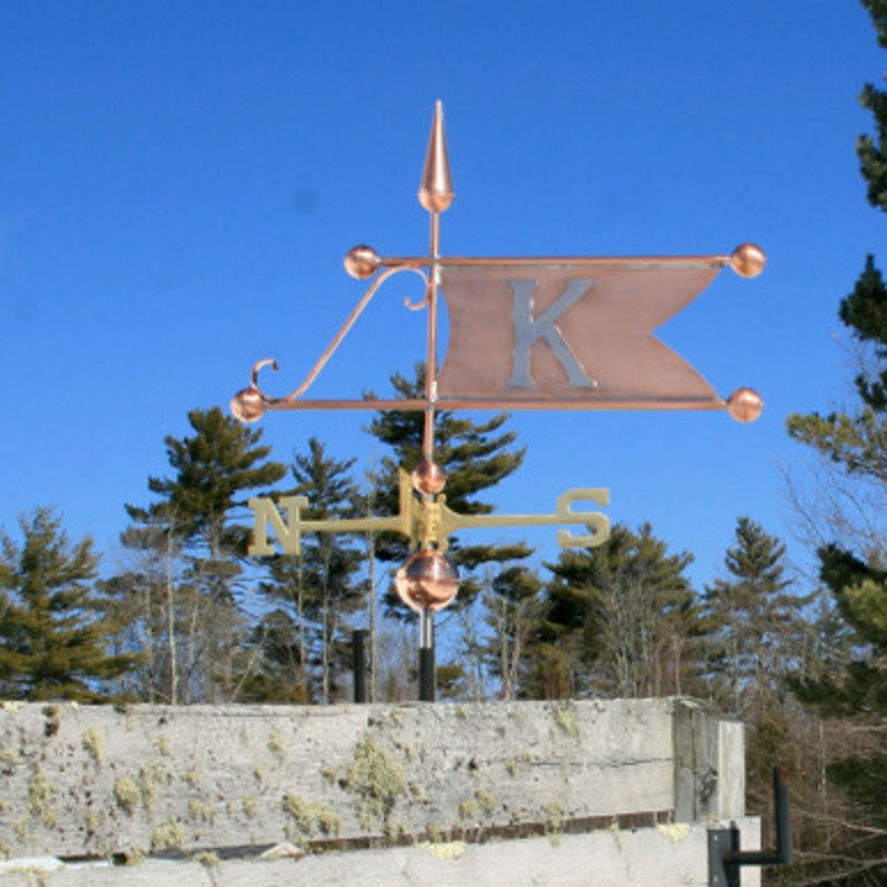 Banner Weathervane  737