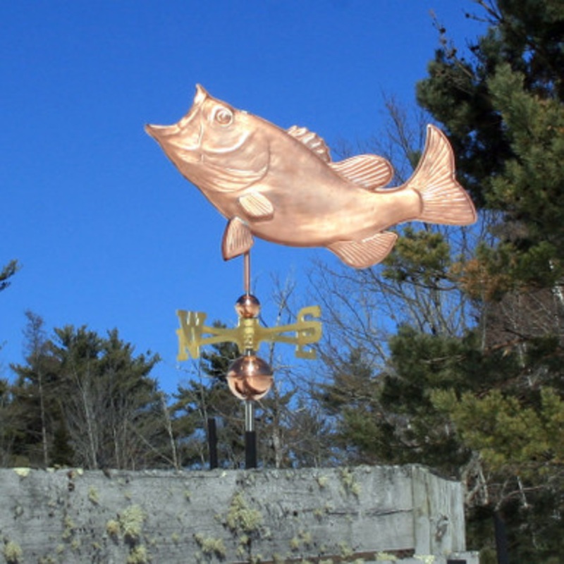 Bass Weathervane   600