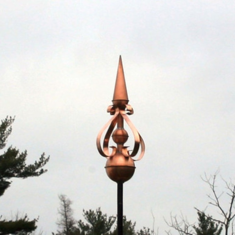 Copper Finial F122