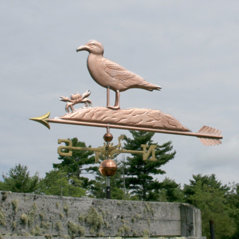 Crab and Seagull Weathervane  171