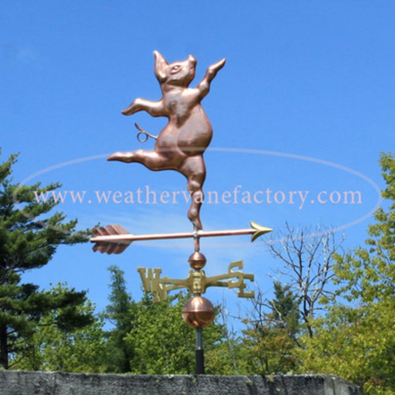 Dancing Pig Weathervane  122