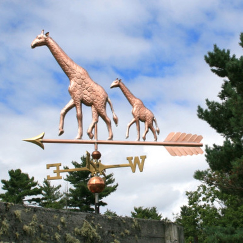 Giraffe with Baby Weathervane  151