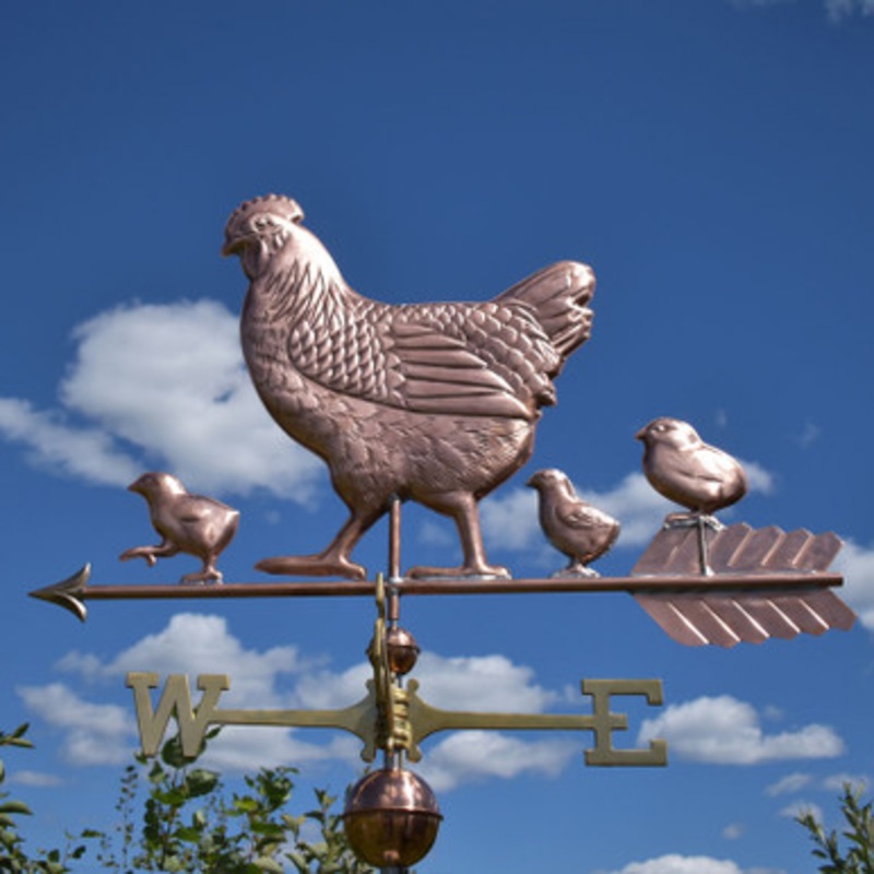 Hen and Chicks Weathervane   685