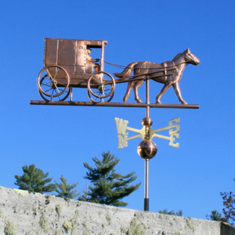 Horse and Buggy Weathervane  749