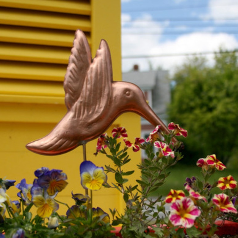 Hummingbird Garden Stake  1001