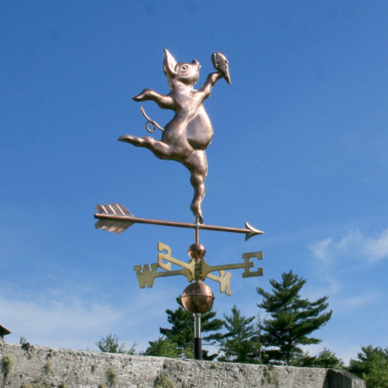 Ice Cream Pig Weathervane  798