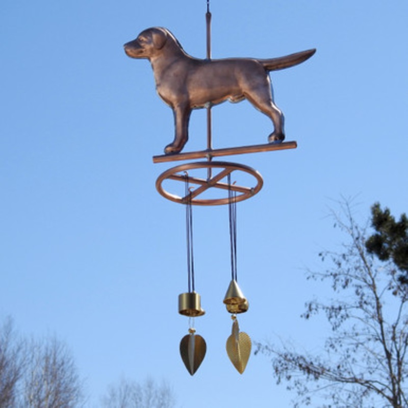 Labrador Wind Chimes WC-179