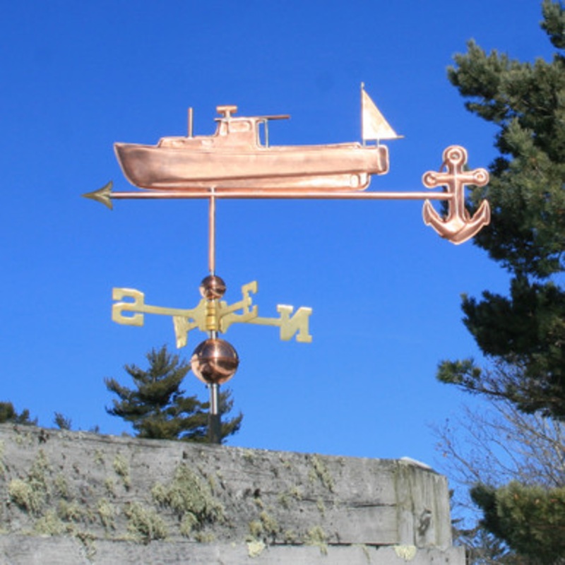 Lobster Boat Weathervane  206