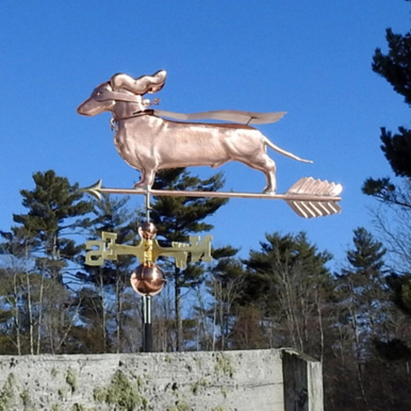 Super Dachshund Weathervane   241