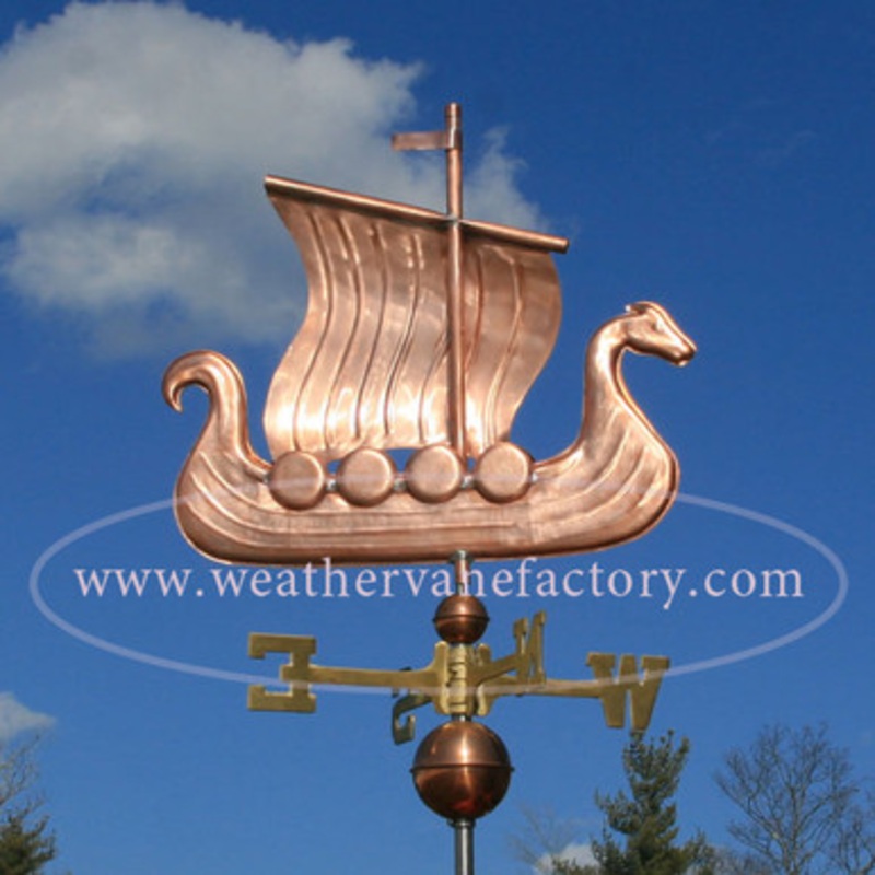 Viking Ship Weathervane  273