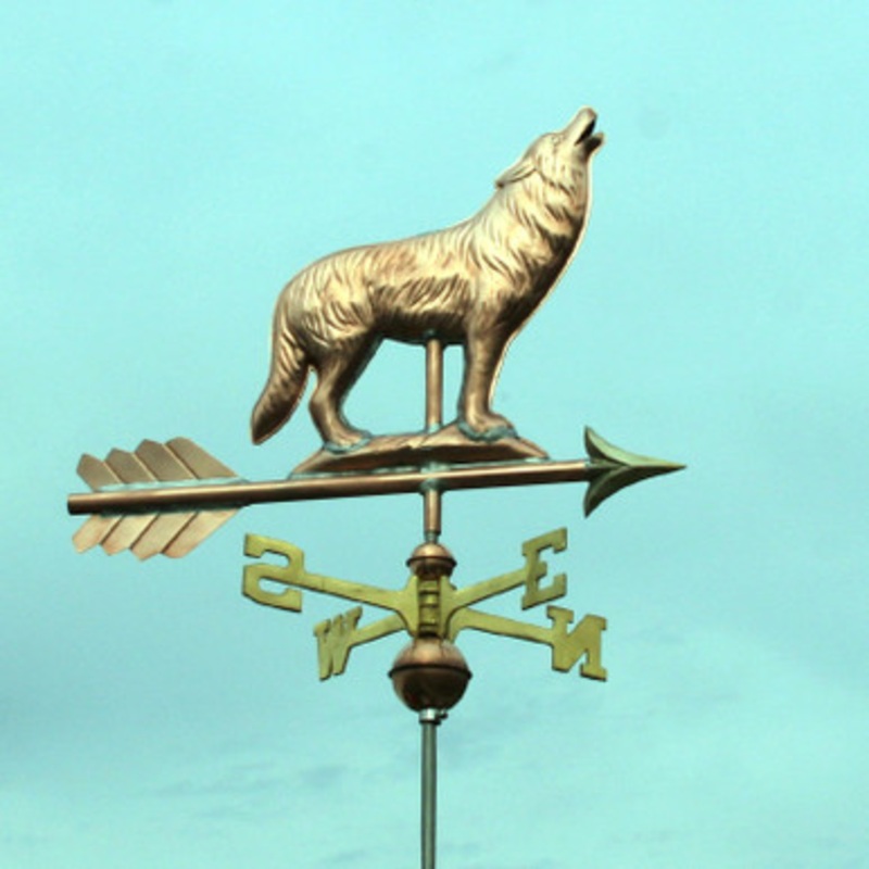 Wolf Weathervane  711