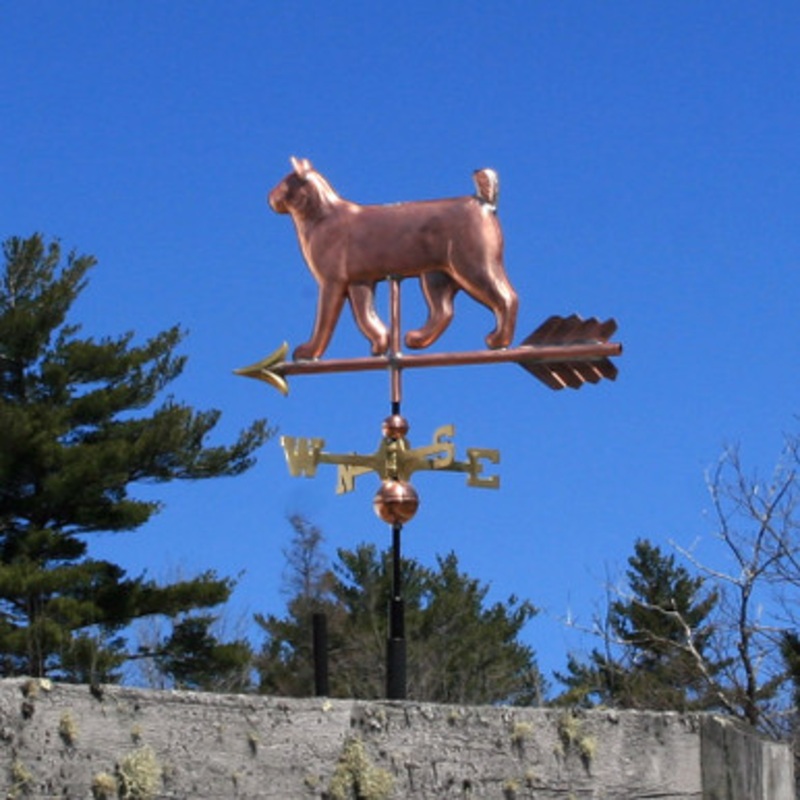 Bobtail Cat Weathervane  630