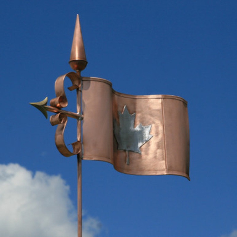 Canadian Flag Weathervane  865