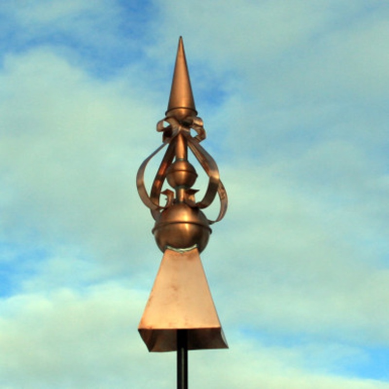 Copper Finial F139