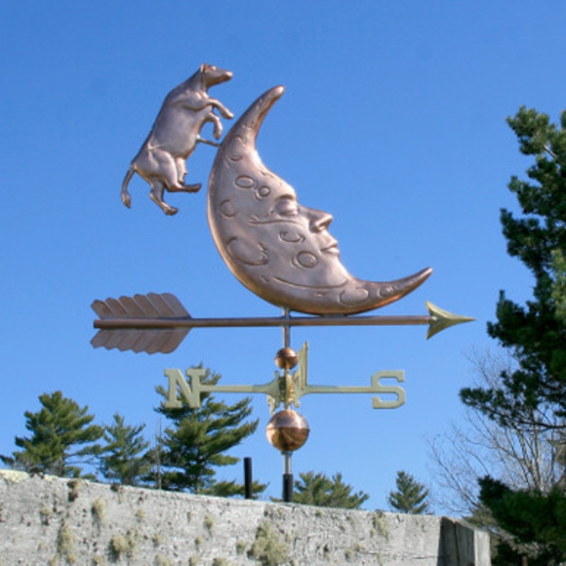 Cow Jumping Over The Moon Weathervane  784