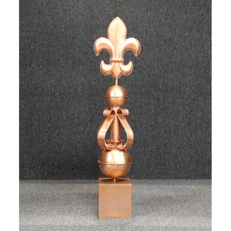 Fleur de Lis Fence Post Cap PF-286