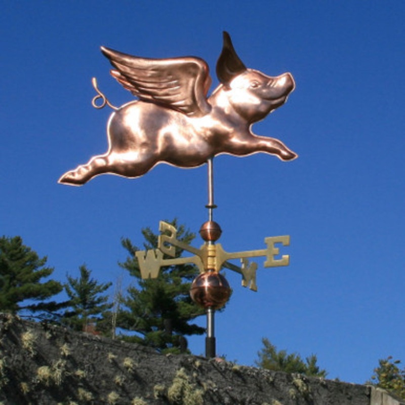 Flying Pig Weathervane  307