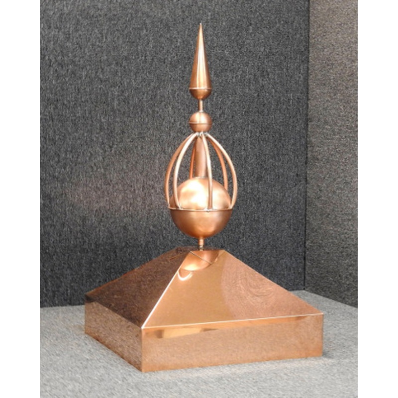 Gazebo Cap with Traditional Sphere Finial – GC-352