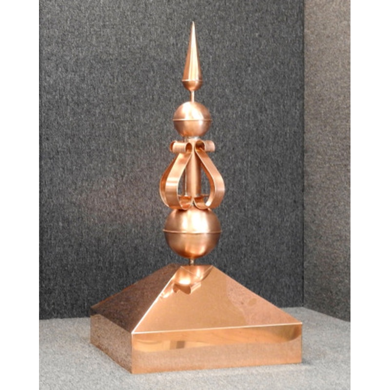 Gazebo Cap with Traditional Victorian Finial – GC-349