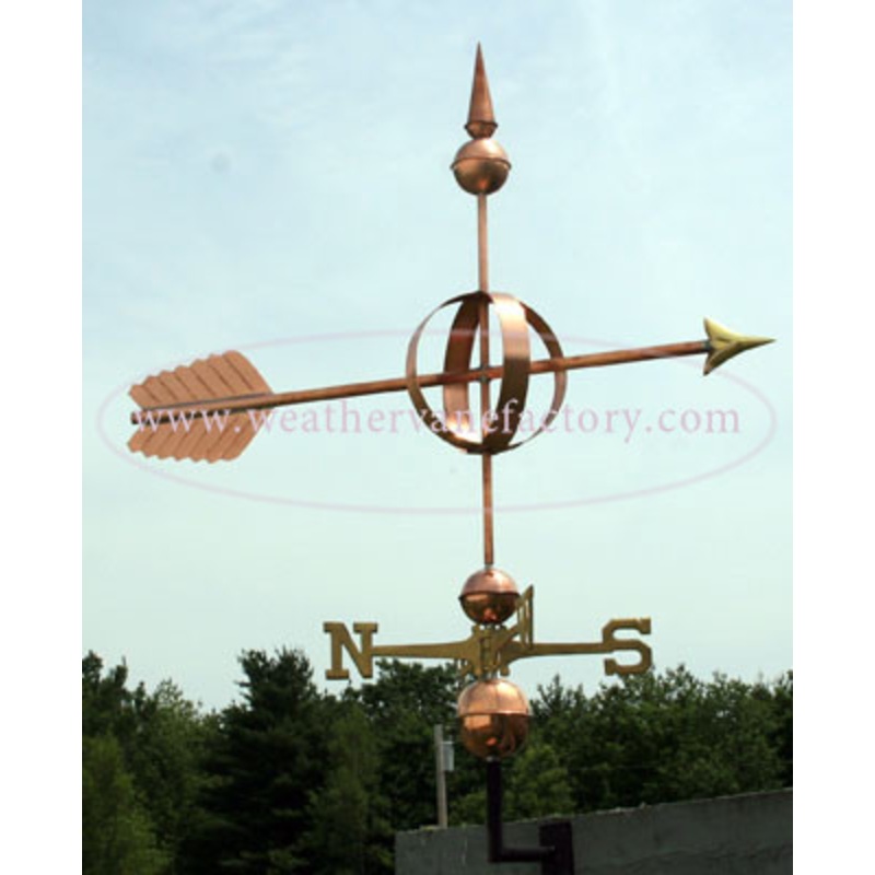 Grand Arrow Sphere Weathervane  119