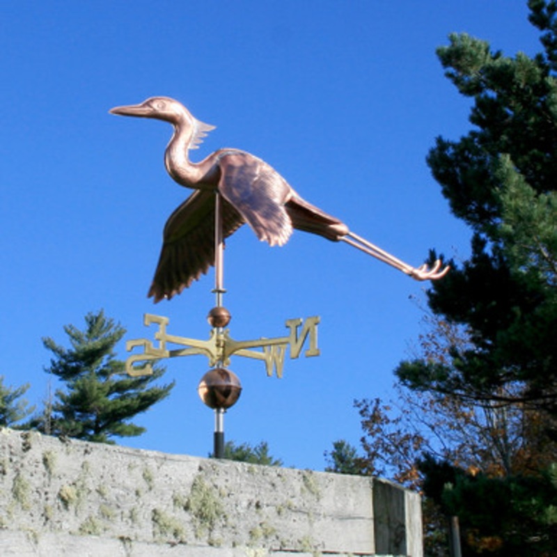 Grand Heron Weathervane  848