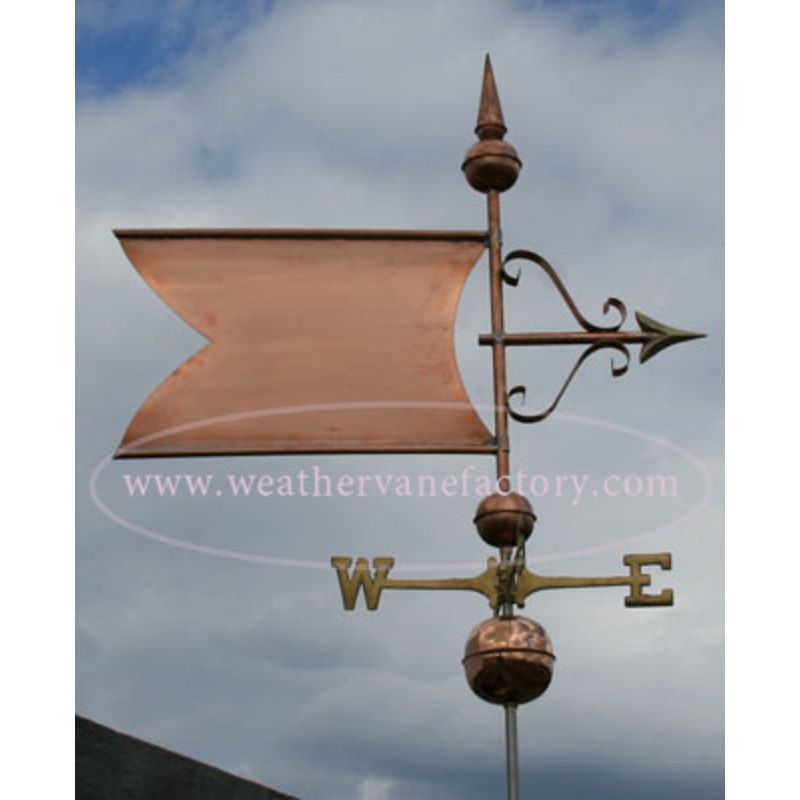 Large Banner Weathervane   423