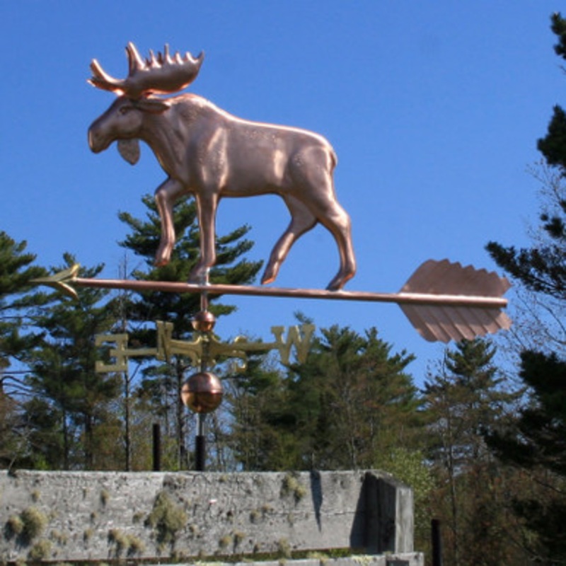 Large Moose Weathervane  211