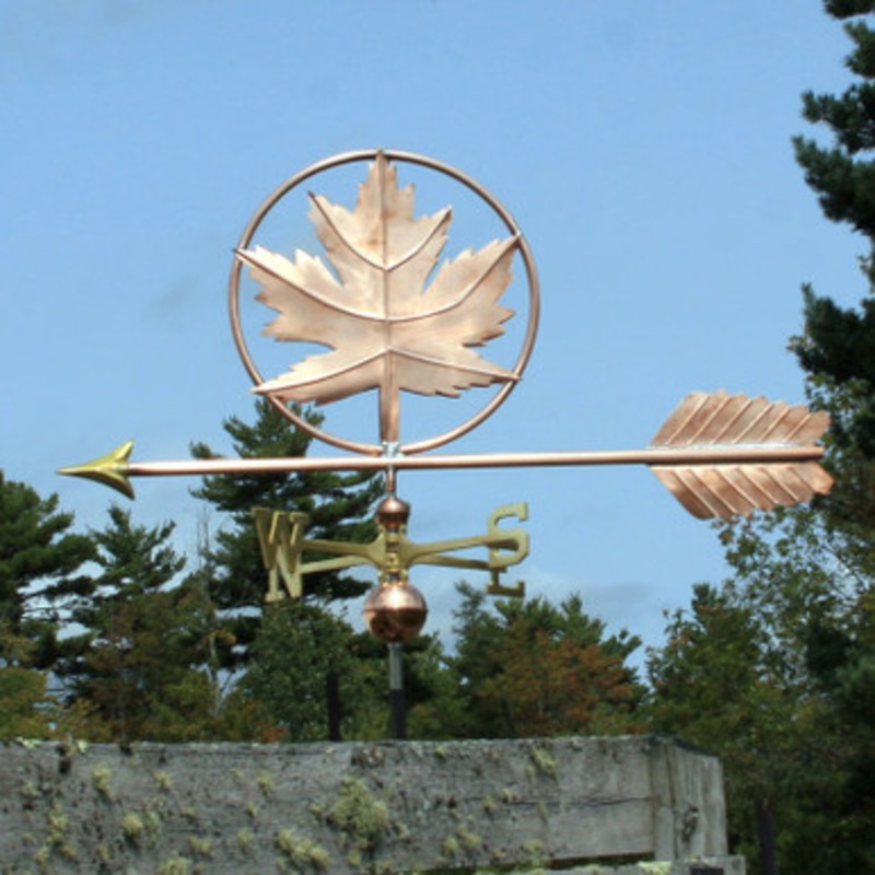 Maple Leaf Weathervane  690