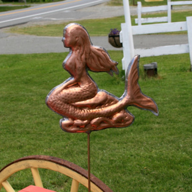 Mermaid Garden Stake  1014