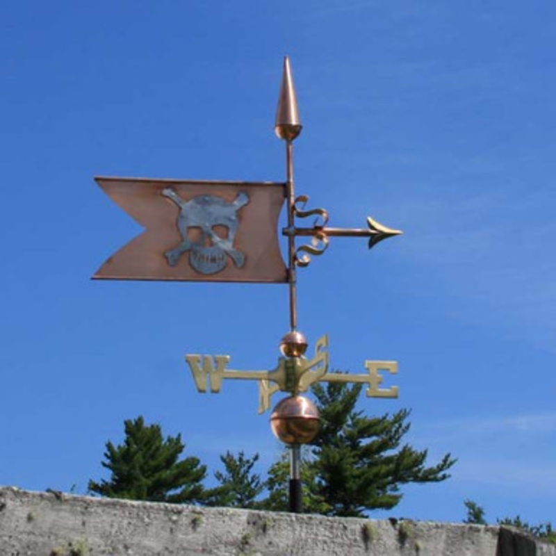 Skull and Crossbones Weathervane  495