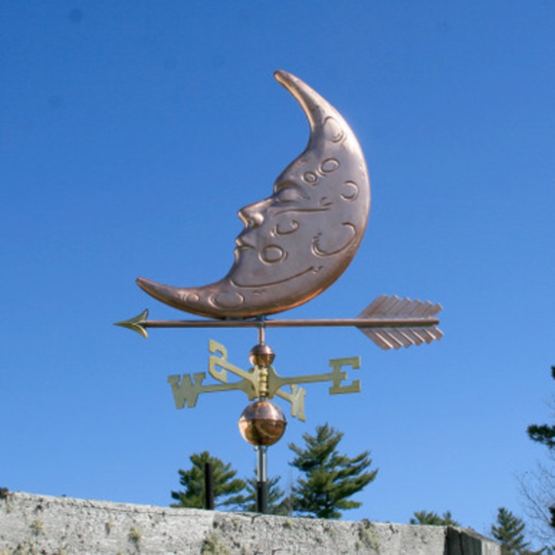 Sleeping Man in the Moon Weathervane  782