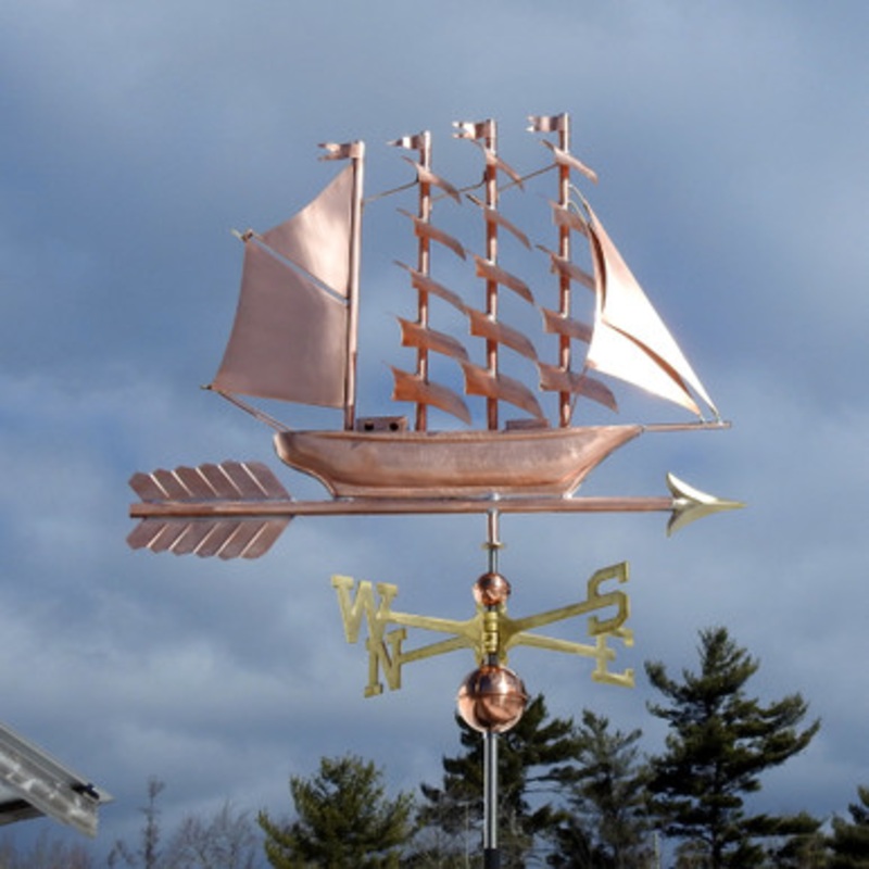 Tall Sailing Ship Weathervane  150