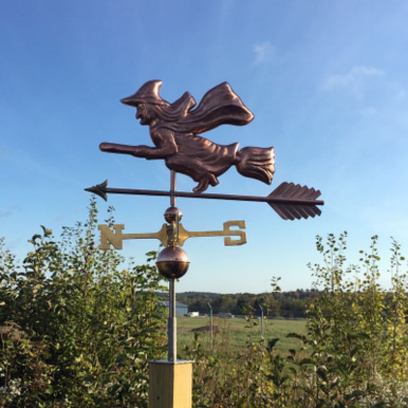 Witch Weathervane  641