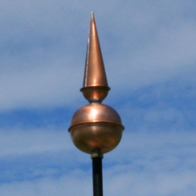 Copper Cupola Finial – F104