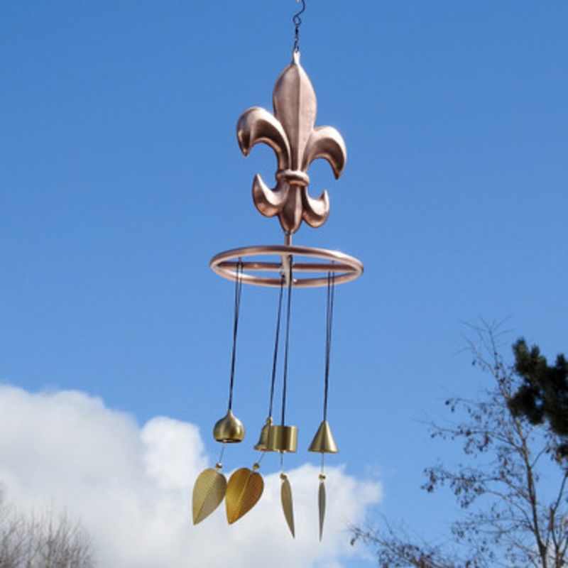 Fleur de Lis Wind Chime WC-151