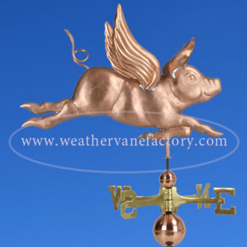 Flying Pig Weathervane   366
