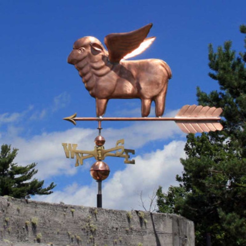 Flying Sheep Weathervane  502