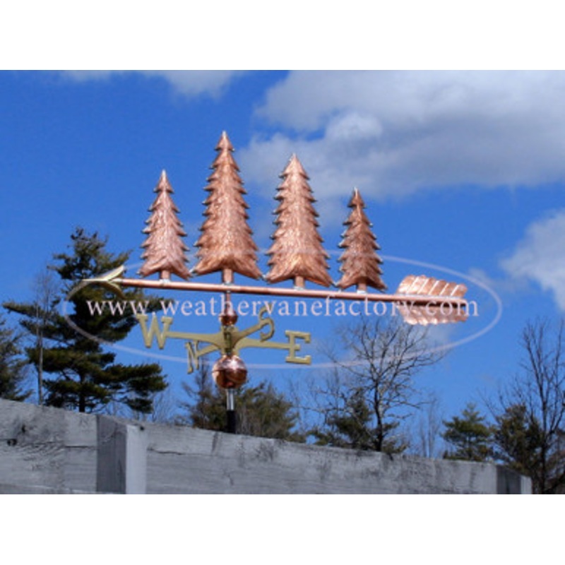 Large Four Trees Weathervane  413