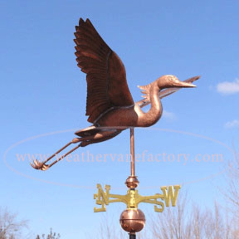 Large Heron Weathervane  201