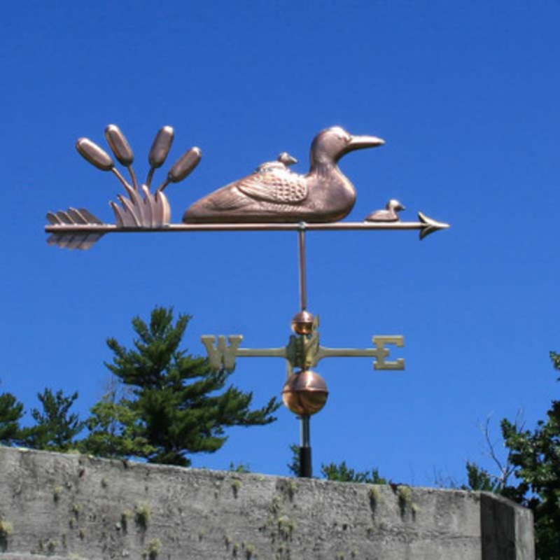 Loon and Chicks Weathervane  496