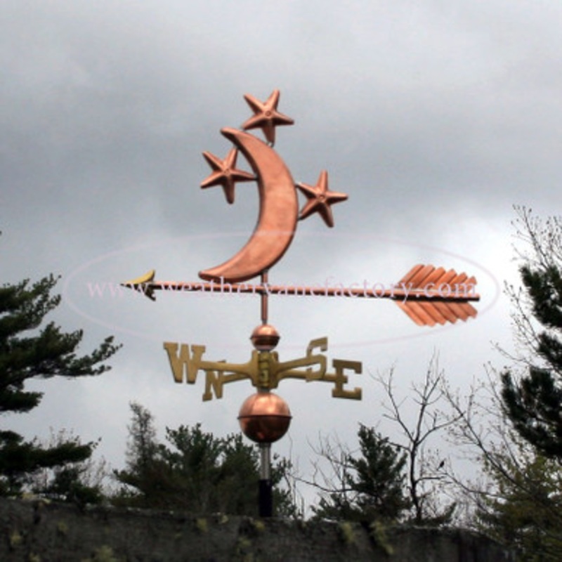 Moon and Stars Weathervane – 530