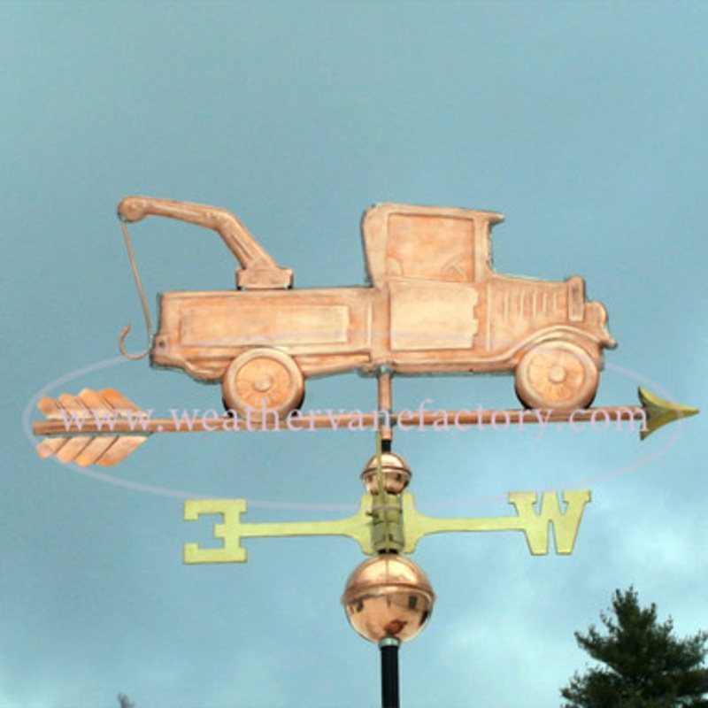 Old Tow Truck Wrecker Weathervane  260