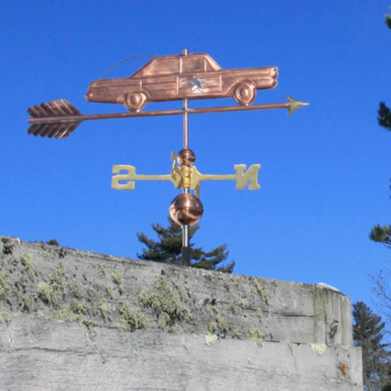 Police Car Weathervane  204