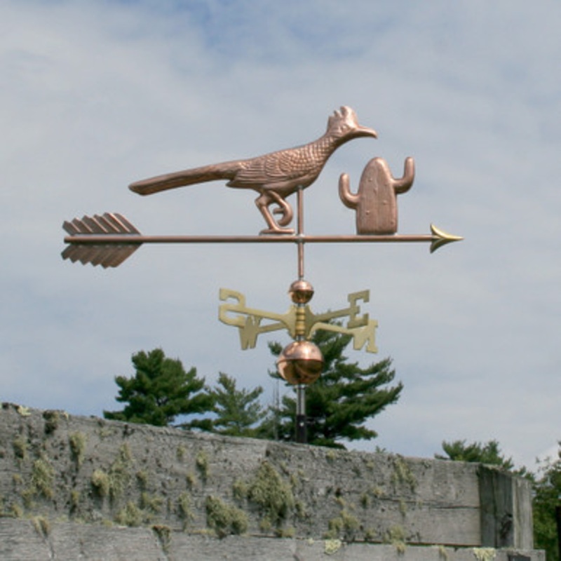 Roadrunner with Cactus Weathervane  168