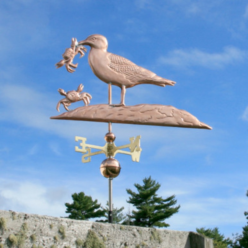 Seagull and Crab Weathervane  147