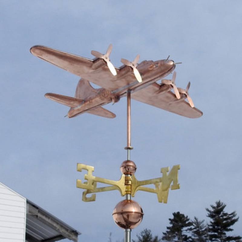 B-17 Bomber Airplane Weathervane   224