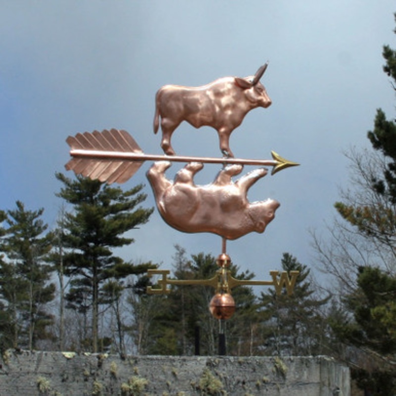 Bull and Bear Weathervane  673