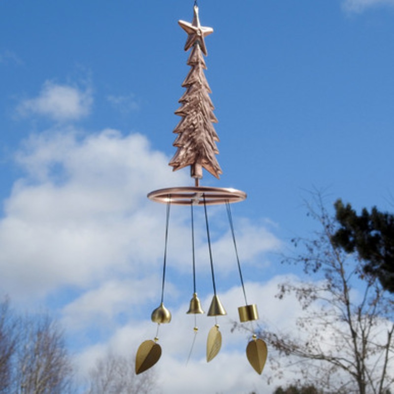 Christmas Tree Wind Chime WC-154