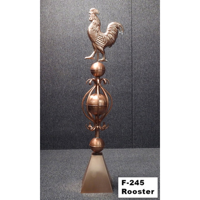 Colonial Finial with Skirt     F-104