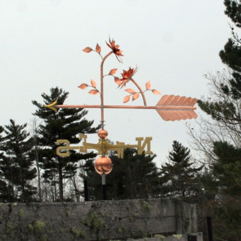 Dahlia Flower Weathervane  657